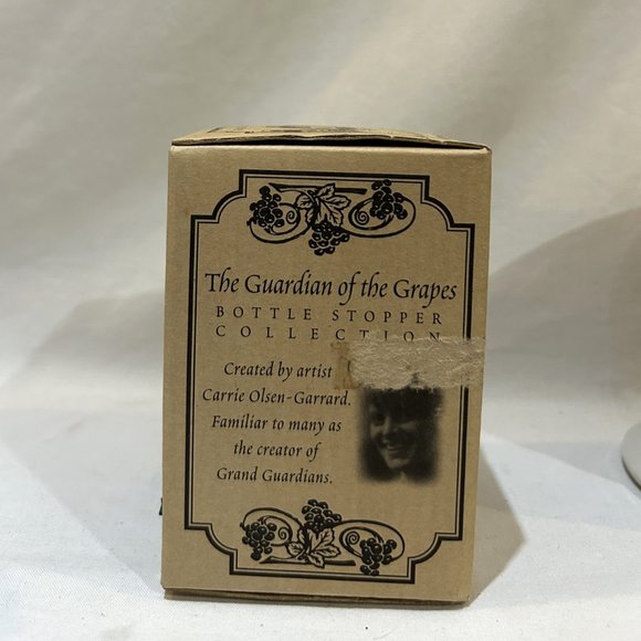 1998 Carrie Olsen-Garrard GUARDIAN OF THE GRAPES Bottle Stopper Collection - Picture 10 of 10